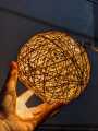one string ball ceiling light lamp home decor decorative for indoor and outdoor(with bright LED). 