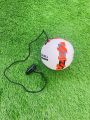 High Quality Skill Soccer ball For Football Practice Training Soccer Ball - Smart Football with Tether for Juggling, Foot Control, Kicking Practice - Adjustable Cord - Outdoor Soccer Equipment. 