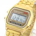 【S Elvey Trend Store】F91W Women Children'S Electronic Luminous Alarm Steel. 