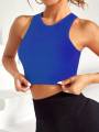Women Yoga Vest Gym Sports Crop Tops Seamless. 