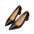 Women Block Platform heels pumps shoes ladies casual shoes. 