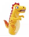 Inflatable 3D Dino Bop Punching Bag with Manual Air Pump for Kids. 