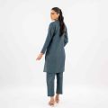 Maahru Stitched 2 PC Shirt & Trouser - Ocean Breeze. 