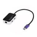 Hebron Super Speed USB 3.0 Hub for Macbook Pro Retina Air 11 13 15 Plug and Play, No Driver Required for OS X Integrated Gigabit Ethernet Port and SD/TF Card Reader Also Suitable for Ultrabooks with Windows. 