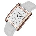 Men Leather Watches Clock Men Watches Square Watch. 