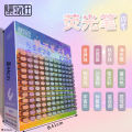 collection of highlighters display shelves loaded with Milky Way Nebula glitter eye protection color highlighter highlighter. 