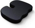 Memory Foam Orthopedic Wedge Seat Cushion, Non-Slip Coccyx Pad, Pain Relief - for Car Computer Desk Chairs and Traveling. 