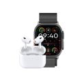 7 in 1 Ultra Smart Watch with Wireless Earbuds & 7 Interchangeable Straps – Bluetooth Calling, Sports Modes & Water Resistant Smartwatch for Men & Women. 