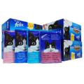 Pack Of 12 : Felix Cat Food Fish Selection In Jelly 4 Mix Fish Flavours - 100 gm each. 