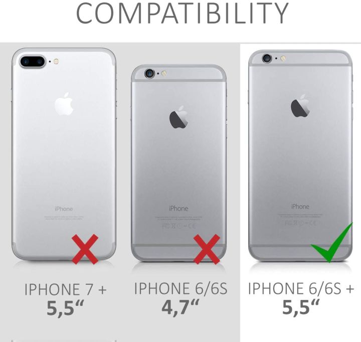 kwmobile%20TPU%20Silicone%20Case%20Compatible%20with%20Apple%20iPhone%206%20Plus%20/%206S%20Plus%20-%20Soft%20Flexible%20Rubber%20Protective%20Cover%20-%20Grey%20-%20Image%207