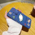 chenyyka For vivo S5 S6 Case Fashion Crayon Shin Chan Soft Phone Cases Thin Side Square Edge Casing Pattern Silicone Softcase Cover Shockproof Protection Cases. 