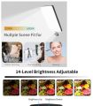 Premium 26cm Ring Light with Tripod Stand and Phone Holder, Pannel Light 7ft Tri-Pod, Adjustable 3 Modes, New - Photography & Studio Lighting Accessory. 