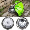 200mm Steel Wire Trimmer Head Grass Brush Cutter Dust Removal Weeding Plate Gearbox Fixing Kit for Lawnmower. 