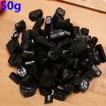 50g Natural Black Tourmaline Crystal Stone Rough Rock Mineral Specimen Healing. 