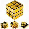 QY Toys Mirror Cube 3x3x3 Speed Cube 3x3 Mirror Blocks Cube Different Shapes Silver, Golden, Blue Cube Learning cube. 