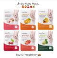 Pack of 6 Hand Foot Masks Set Peeling Exfoliating Glove Mask for Dry Hand & Socks Mask Whitening for Dry Cracked. 