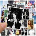 25PCS Singer Lana Del Rey Stickers Born To Die Honeymoon Paradise for Laptop Luggage Car Skateboard Helmet Waterproof Decals. 