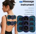 Rechargeable EMS Butterfly Massager For Muscle Massage And Relaxation Pain Relief & Weight Loss. 