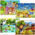 Wooden Jigsaw Puzzles Set for Kids Age 2-6 Year Old 30 Piece Colorful Wooden Puzzles for Toddler Children Learning Educational Puzzles Toys for Boys and Girls. 