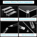 1 PCS Acrylic Display Risers Perfume Stand Organizer Display Stand For Stands For Food, Tabletop Use. 