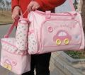 4PCS Car Print Mother Bag Baby Diaper Bags Sets Multifunctional Baby Nursing Nappy Bag For Mom Organizer. 