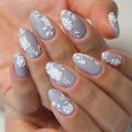 500Pcs False Acrylic Round Nails Art Tips UV Fake Nail Manicure Tools. 