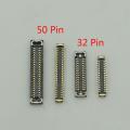 5pcs/lot USB Charging Port FPC connector For Huawei P30 Pro P30Pro charger Logic on motherboard mainboard flex cable 50pin 32pin. 