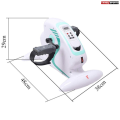 Electric Mini Pedal Exericse Cycle, Exercise Bike -Fitness Motorized Electric Mini Exercise Bike/Pedal Exerciser,Electric Pedal Exerciser for Seniors Portable Fitness Cycle for Arm/Leg Exercise Mini Cycling Trainer Stationary Exercise Leg Peddler. 