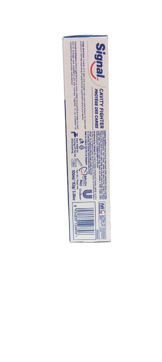 SIGNAL%20TOOTHPASTE%20ORIGINAL,%20WHITE%20Signal%20Cavity%20Fighter%20Double%20Action%20Protection%20Toothpaste%20-%20Image%202