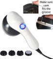 Handheld-Cellulite Massager, Body Sculpting-Machine Full Body Massager Hand Held Back-Massager Electric Foot Massager, Body Shaper for Women, Celulitis-Remover Machine with 4 Massage Wand Attachment. 