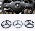 52mm 57mm Mercedes Benz Steering Wheel Center Star Emblem logo Monogram for C200 E200 C180 W204 W203 W211 W221 W222 W212 W213 W205. 
