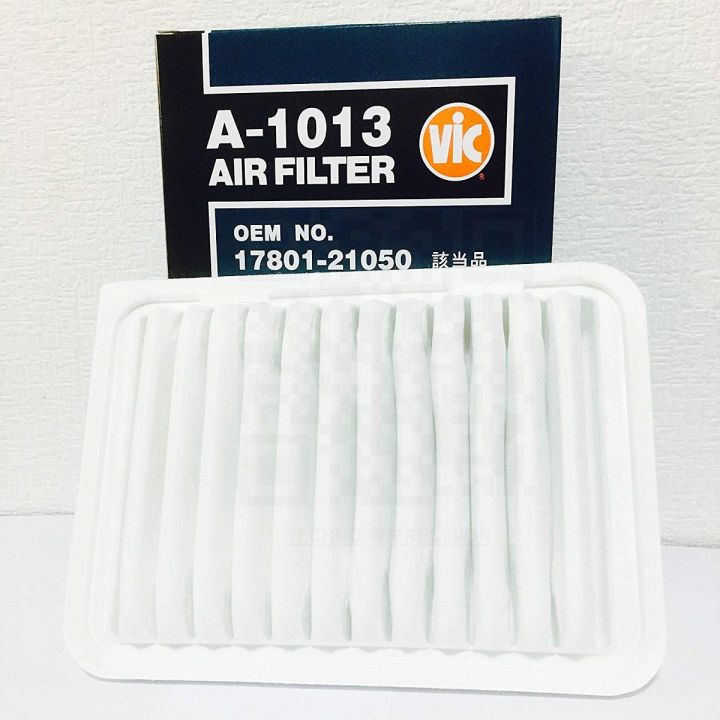 VIC AIR FILTER A-1013 for New Toyota Corolla - Xli - GLi- Altis - Altis Grande- Grande - OEM # 17801-21050 - 17801-0M020