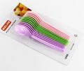 12PCS Colorful Plastic Spoon. 