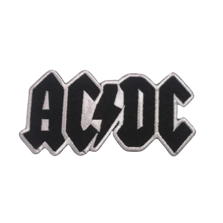 ACDC Music Band punk metal rock embroidery Iron on Sew On Patch kids ...