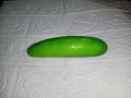 1 Piece - Artificial 6.5 inch Cucumber Vegetable - Decorative Styrofoam Cucumber - Crafted Thermacol Cucumber (Artificial Vegetables). 
