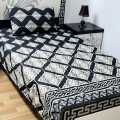 High quality cotton single 2pc stiched bedsheet. 