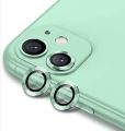 Iphone 11/12/12Mini Camera Lens Protector,[Night Shooting Mode] HD Tempered Metal Glass Camera Screen Protector Cover Film. 
