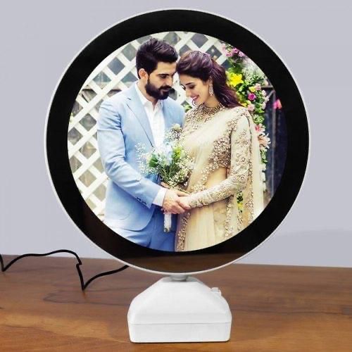 Customize Magic Mirror+Led Light+Photo Frame (PERFECT GIFT FOR YOUR LOVED ONES)