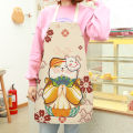 Cooking Bib Breathable Decorative Animal Pattern Kitchen Long Chef Bib. 