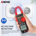 ANENG ST181 Digital Clamp Meter DC/AC Current 4000 Counts Multimeter Ammeter Voltage Tester Car Amp Hz Capacitance. 