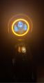 Round LED Beam For YBR G 7 inch Jeep Headlight Bike LED 7 Inch Headlight Beam With Dual Color DRL Ring. 