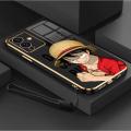 Casing For Infinix Note 12 Pro 5G Infinix Note 12 VIP Luxury Cartoon OnePiece Luffy Camera Protection Phone Case Plating Edges Silicone Soft Cover With Free Lanyard. 