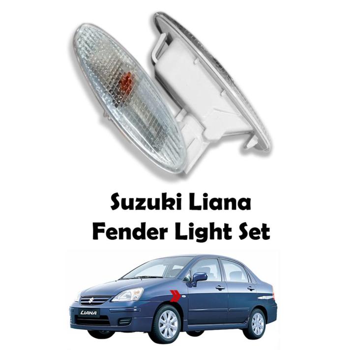 Suzuki Liana Fender Light Set - Side Indicator light set - 2 Pieces
