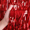 Red and Gold Theme Birthday kit Balloons Combo with Curtains and Star for Kids Girls Boys Birthday Decoration Items (Gold-Red). 
