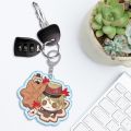 Identity V Keychain Acrylic Man Key Chain Aesop Carl Women Key Ring Game Pendant Kids Key Holder Jewelry. 