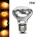 75W Reptile Basking Light Heat Lamp Heater UVA Halogen Bulb. 