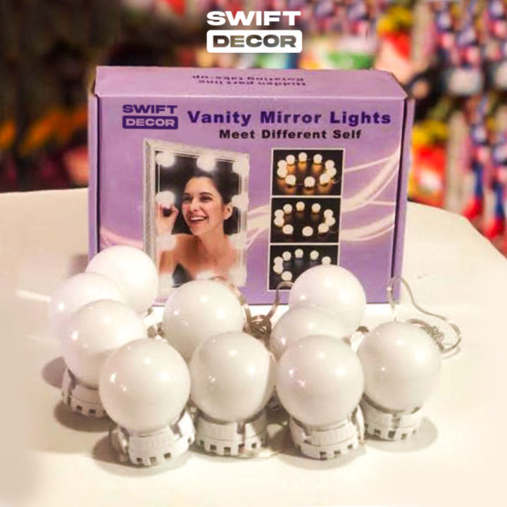 Vanity%20Light%20LED%20Bulbs%20for%20Makeup%20Mirror%20-%20Portable%20Super%20Bright%20Mirror%20Studio%20Glow%203%20Modes%20for%20Dressing%20Table%20-%20White,%20Off%20White%20&%20Yellow%20with%2010%20Bulbs%20Vanity%20Light%20By%20Swift%20Decor%20-%20Image%207