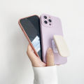 For Realme Narzo 50 Mobile phone case ultra thin folding support protective cover. 