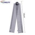 Foldable Design Ruler Flexible Folding Ruler Adjustable Transparent Angle Measurement Tool for School Home Portable Easy to Use. 