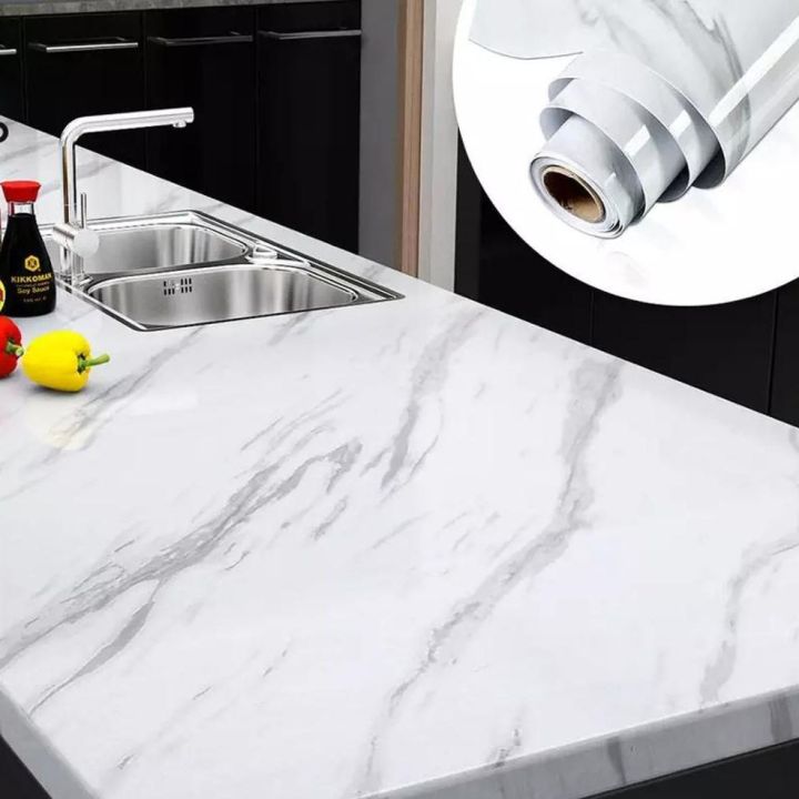 60x200cm Wall Paper Waterproof Heat Resistant Self Adhesive Anti Oil Kitchen Wallpaper